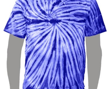 Blue Tie-dye t-shirt