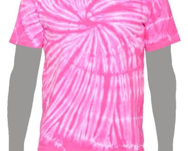 Hot Pink Tie-dye T-shirt