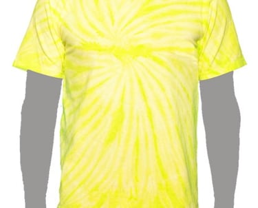Yellow Tie-dye T-shirt