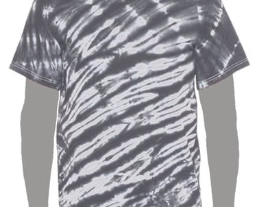Gray Tie-dye T-shirt, Grey Tie-dye T-shirt, Charcoal Tie-dye T-shirt