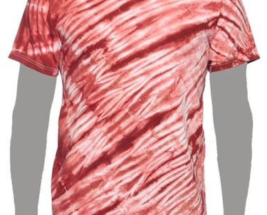 Crimson Tie-dye T-shirt