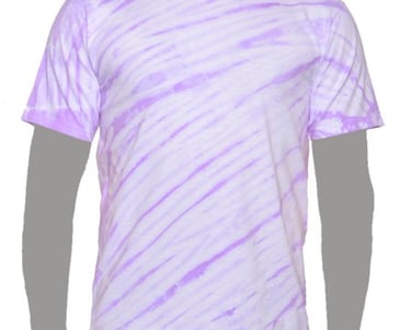 Purple Tie-dye T-shirt, Lavender Tie-dye T-shirt