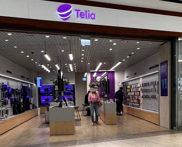 Telia salonai