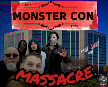 Movie poster for Monster Con Massacre