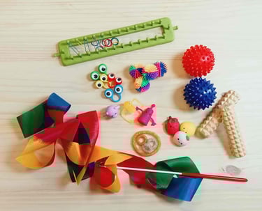 Infos pratiques matériel motricité utilisé au cabinet