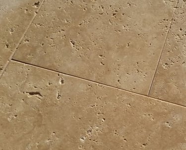 Trawertyn układanka rzymska, klasyczny brąz, kamień naturalny French Pattern