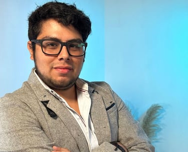 Professional psychologist smiling for a photo in formal wear