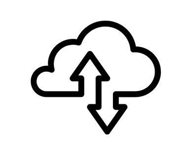 Icon representing cloud security awarenes
