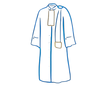 robe des avocats du cabinet lumis à montpellier