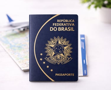 foto do passaporte brasileiro