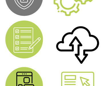 Icon representing cloud security awarenes