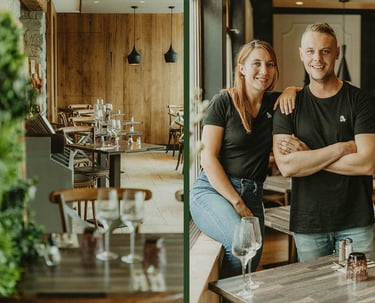 Salle et propriétaire Auberge du Clocher – Saint-Felix