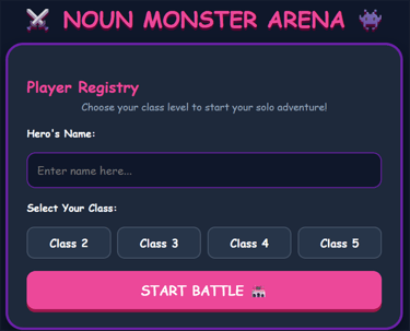 Learning Noun Game for kids