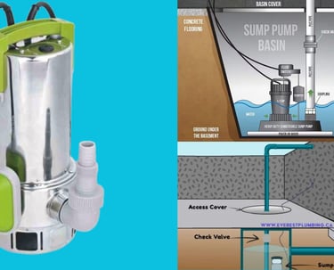 Bomba de sumidero automática para drenaje eficaz en áreas propensas a inundaciones, ideal para prote