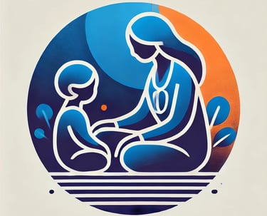 a woman sitting on a bench with a man and a woman