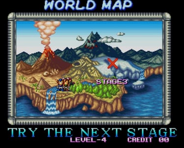 Bang Bang Busters - World Map