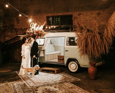 Magri guincho levando kombi