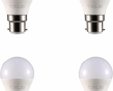 a group of three led bulbs in a dimmable light bulb