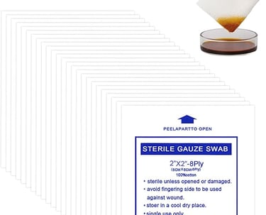 a person is holding a piece of paper with a small amount of paper