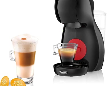 a coffee machine with a cup of coffee and a cup of coffee