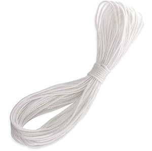 a rope rope with a white cord cording and a white cord