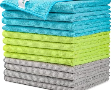 a stack of towels and towels on a stack of towels