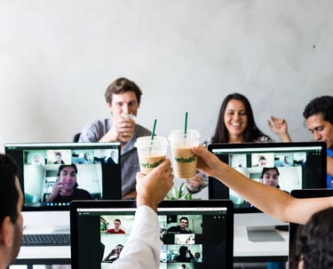 Vous vos amis et moi levons nos verres à la Santé de Herbalife