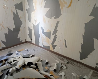 Isolation et peinture des murs d'un appartement pour améliorer la DPE à Bordeaux centre
