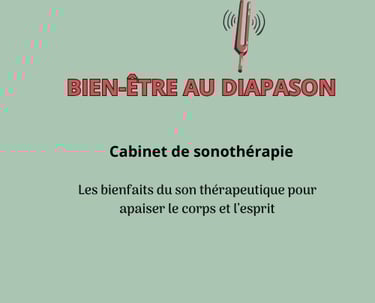Logo Bien-être au diapason – sonothérapie et séances de diapasons thérapeutiques à Lourdes