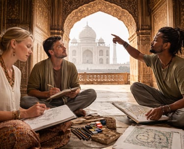 agra aesthetics cultural exchanges