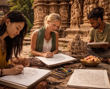 Khajuraho by cultural exchanges india