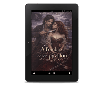 Ebook romance historique pirates slow burn A l'ombre de son pavillon - Angélique Vanhecke.
