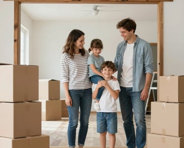 Bright living room with modern inventory