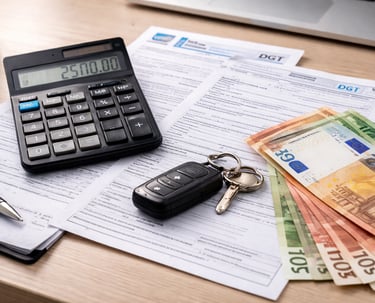 Fees not included - registermycar.es