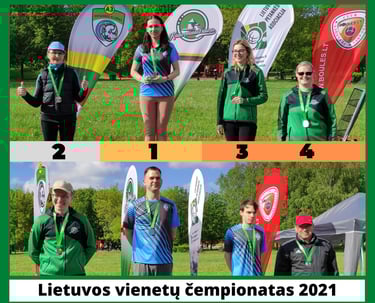 Lietuvos petankės vienetų čempionatas 2021 metais