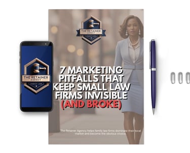 7 Marketing Pitfalls That Keep Small Law Firms Invisible (and Broke) guide ebook