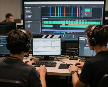 black blue and yellow textile