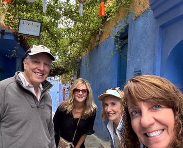 Morocco tours of blue city Kasbah chefchaouen special large or small group tours of Morocco