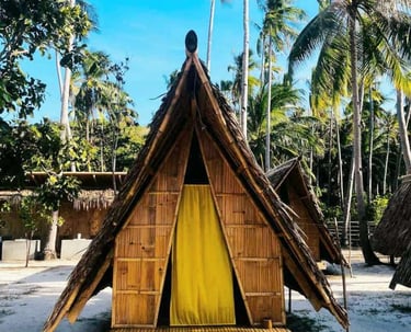 3D2N hut accommodation Linapacan private island