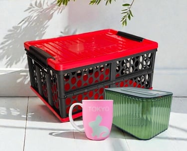 sọt nhựa gấp gọn