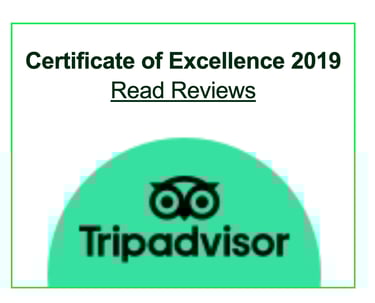 Trip Advisor Certificate of Excellence 2019 - Yoda Guy Movie Experience