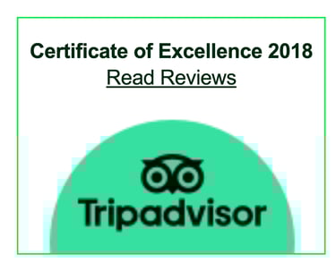 Trip Advisor Certificate of Excellence 2018 - Yoda Guy Movie Experience