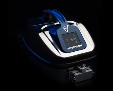 Przemysłowy generator pary EV Poseidon. Przeznaczony do ciężkich prac sterylizacyjnych w branży HoReCa i szpitalach.