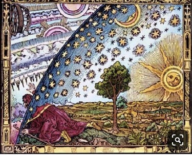 Un homme traverse le voile des apparences et découvre la réalité spirituelle de l'astrologie