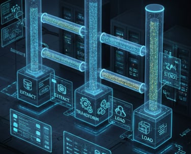 ETL (Extract, Transform, and Load) process to extract data and process data from the website.