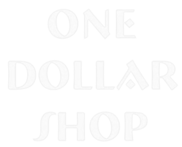One dollar shop logo