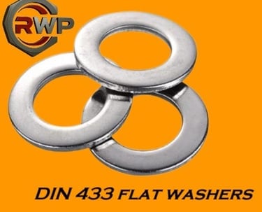 DIN 433 Washer – Small Outer Diameter Flat Washer for Screws and Bolts