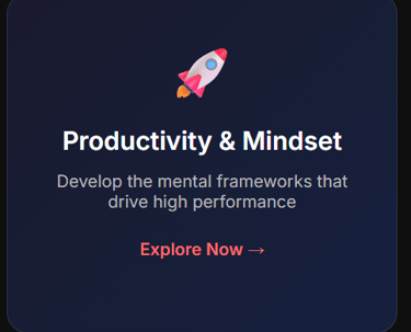 Productivity and Mindset Research 