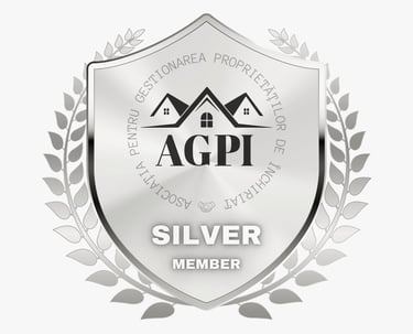 a silver badge with a silver badge and a silver badge