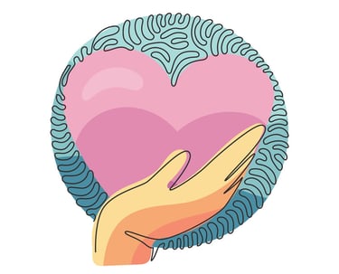 holding space for your own heart and emotions
